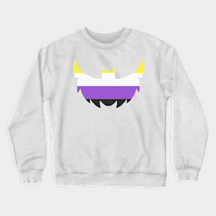 nonbinary bat Crewneck Sweatshirt